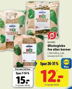 Lidl Økologiske før eller kerner tilbud