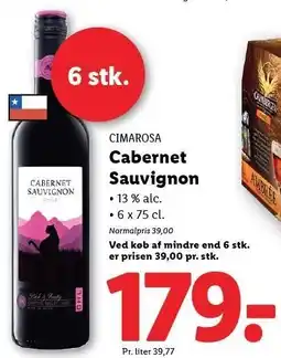 Lidl Cabernet Sauvignon tilbud