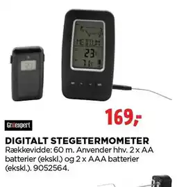 jem & fix Digitalt stegetermometer tilbud