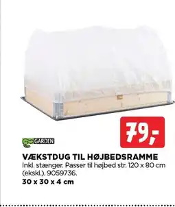 jem & fix Vækstdug til højbedsramme tilbud