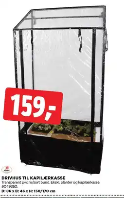 jem & fix Drivhus til kapilarkasse tilbud