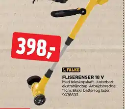 jem & fix FALKE Fliserenser 18 V tilbud