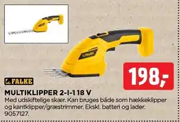 jem & fix FALKE Multiklipper 2-1-118 V tilbud