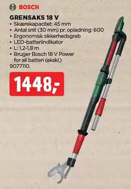 jem & fix BOSCH Grensaks 18 v tilbud