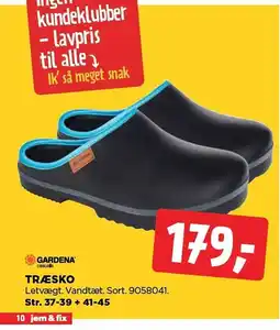 jem & fix GARDENA Træsko tilbud