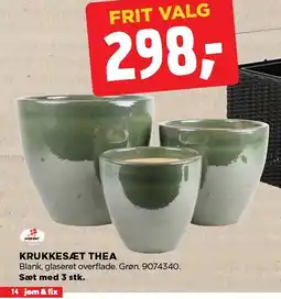 jem & fix Krukkesæt Thea tilbud
