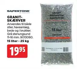 jem & fix SAFESTONE Granit- skærver tilbud