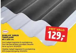 jem & fix Sunluxⓡ Sinus tagplade tilbud