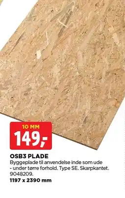 jem & fix OSB3 Plade tilbud