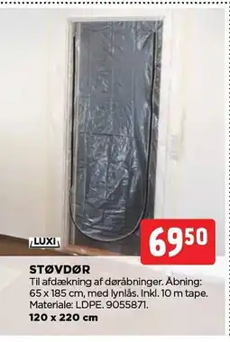 jem & fix Støvdør tilbud