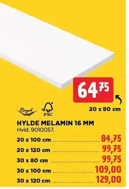 jem & fix Hylde Melamin tilbud