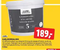 jem & fix LUXI Kældermaling tilbud