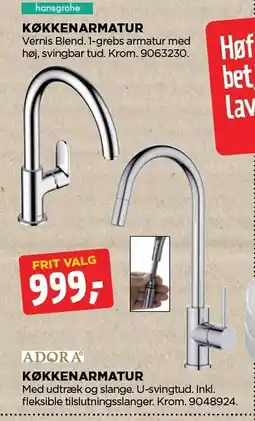 jem & fix Køkkenarmatur tilbud