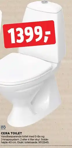 jem & fix Cera toilet tilbud