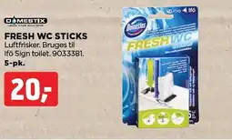 jem & fix Fresh WC sticks tilbud