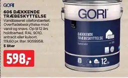 jem & fix 606 DÆKKENDE TRÆBESKYTTELSE tilbud