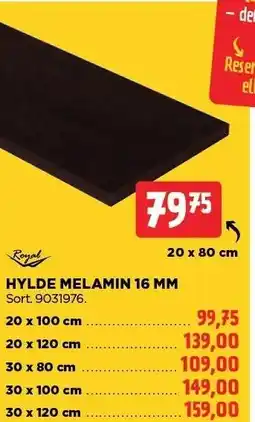 jem & fix HYLDE MELAMIN 16 MM tilbud