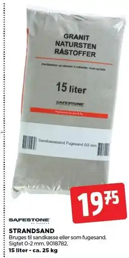 jem & fix STRANDSAND tilbud
