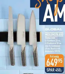Imerco Global kniv tilbud