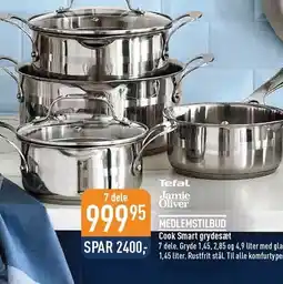 Imerco Cook smart grydesæt tilbud