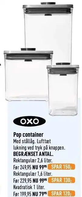 Imerco Pop container tilbud