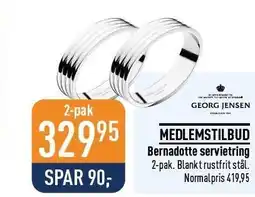 Imerco Bernadotte servietring tilbud