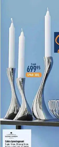 Imerco Cobra lysestage tilbud