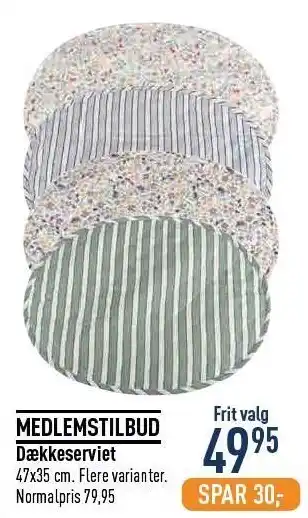 Imerco Dækkeserviet tilbud