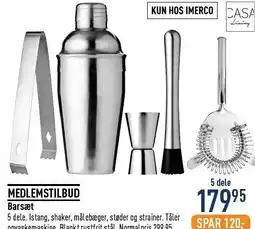 Imerco Barsæt tilbud