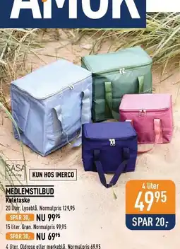 Imerco Køletaske tilbud