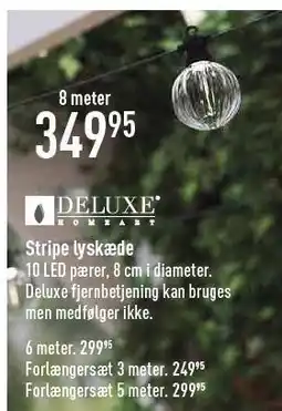 Imerco Stripe lyskæde tilbud
