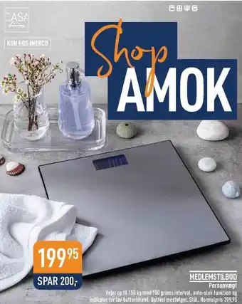 Imerco Personvægt tilbud