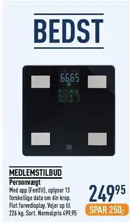 Imerco Personvægt tilbud