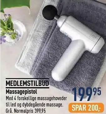 Imerco Massagepistol tilbud