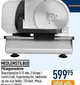 Imerco Pålægsmaskine tilbud