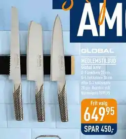 Imerco Global kniv tilbud