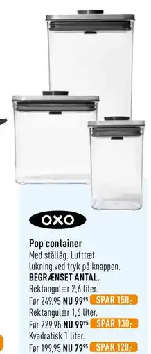 Imerco Pop container tilbud