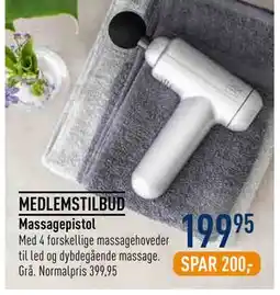 Imerco Massagepistol tilbud