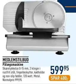 Imerco Pålægsmaskine tilbud
