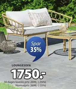JYSK LOUNGESOFA tilbud