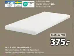 JYSK HASLA BF50 SKUMMADRAS tilbud