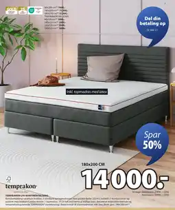 JYSK TEMPRAKON LYA KONTINENTALSENG tilbud