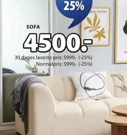 JYSK SOFA tilbud