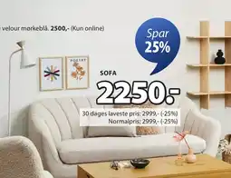 JYSK SOFA tilbud
