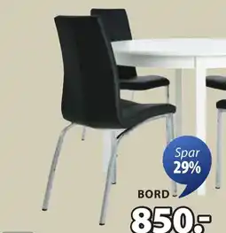 JYSK BORD tilbud