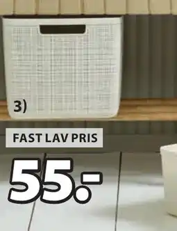 JYSK JUTE KURV Plast. tilbud