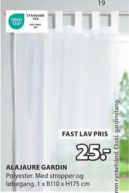 JYSK ALAJAURE GARDIN tilbud
