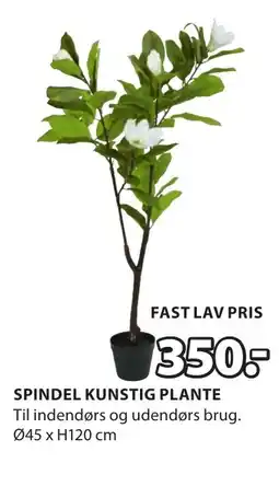 JYSK SPINDEL KUNSTIG PLANTE tilbud