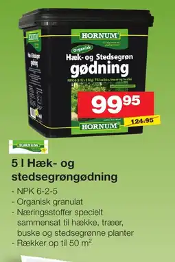Bauhaus 51 Hæk- og stedsegrøngødning tilbud