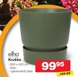 Bauhaus Elho krukke tilbud